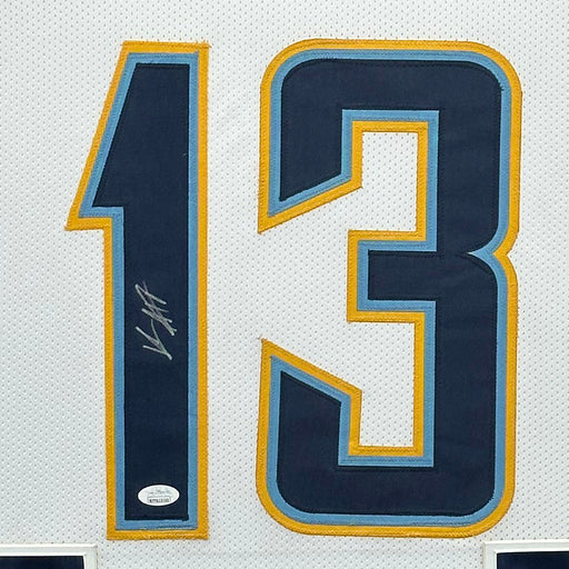 Keenan Allen Autographed Los Angeles Navy Custom Football Jersey - BAS