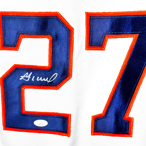 Jose Altuve Signed Houston White Baseball Jersey (JSA)