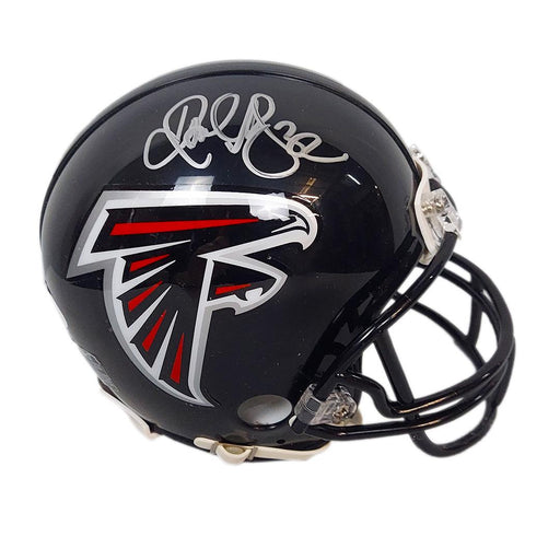 Jamal Anderson Signed Atlanta Falcons Mini Football Helmet (JSA) - RSA