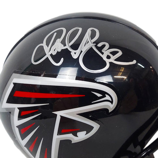 Jamal Anderson Signed Atlanta Falcons Mini Football Helmet (JSA) - RSA