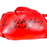 Iran Blade Barkley Signed 4 Time Champ Inscription Red Boxing Glove (JSA)