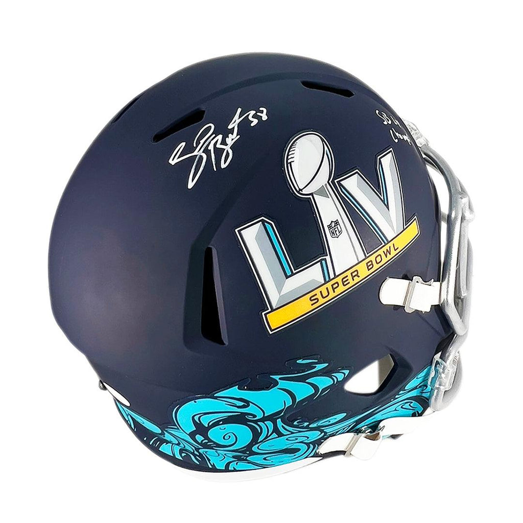 Super Bowl 55 Lv Footballs & Helmets