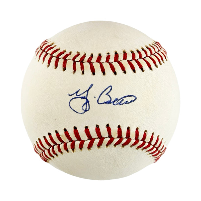 Yogi Berra Signed Bobby Brown President Rawlings Official American League Baseball (JSA AV22612)
