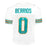 Braxton Berrios Signed Miami White Football Jersey (JSA) - RSA