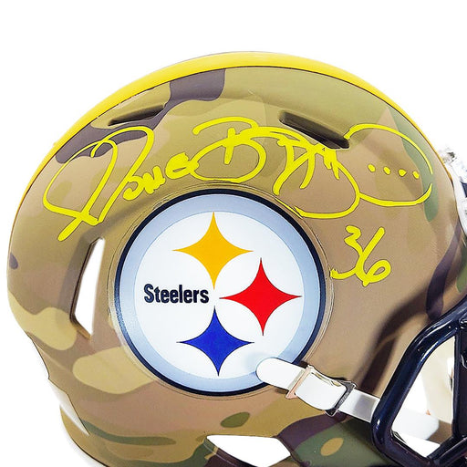 Troy Polamalu Pittsburgh Steelers Autographed Riddell Camo