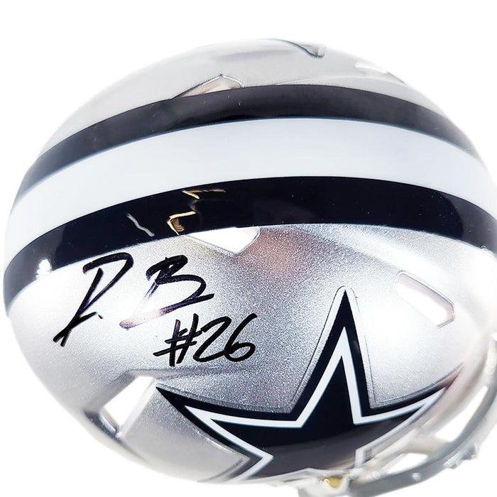 Daron Bland Signed Dallas Cowboys Speed Mini Football Helmet (JSA) — RSA