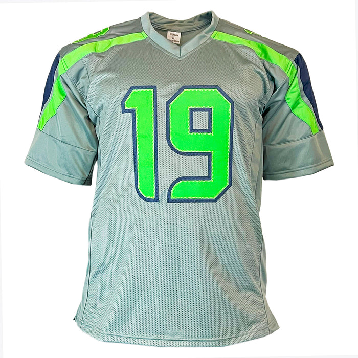 Jake Bobo Signed Seattle Grey Football Jersey (JSA)