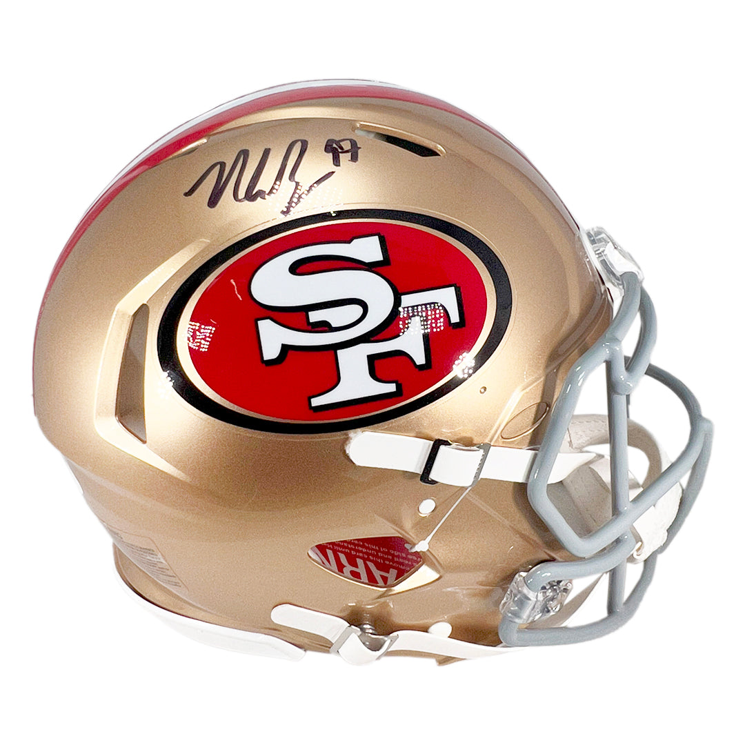 Nick Bosa Signed San Francisco 49ers Authentic Speed Full-Size Footbal ...