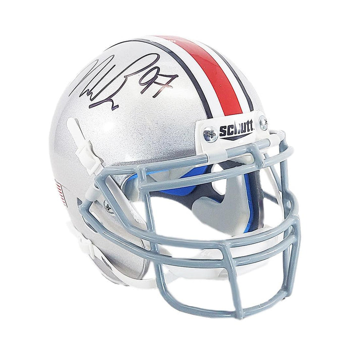 Nick Bosa Signed Ohio State Buckeyes Alt 2017 Speed Mini Football Helm — RSA