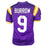 Joe Burrow Signed Heisman 19 Inscription LSU College Purple Football Jersey (Beckett)