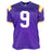 Joe Burrow Signed Heisman 19 Inscription LSU College Purple Football Jersey (Beckett)