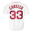 Jose Canseco Signed Boston White Baseball Jersey (JSA)