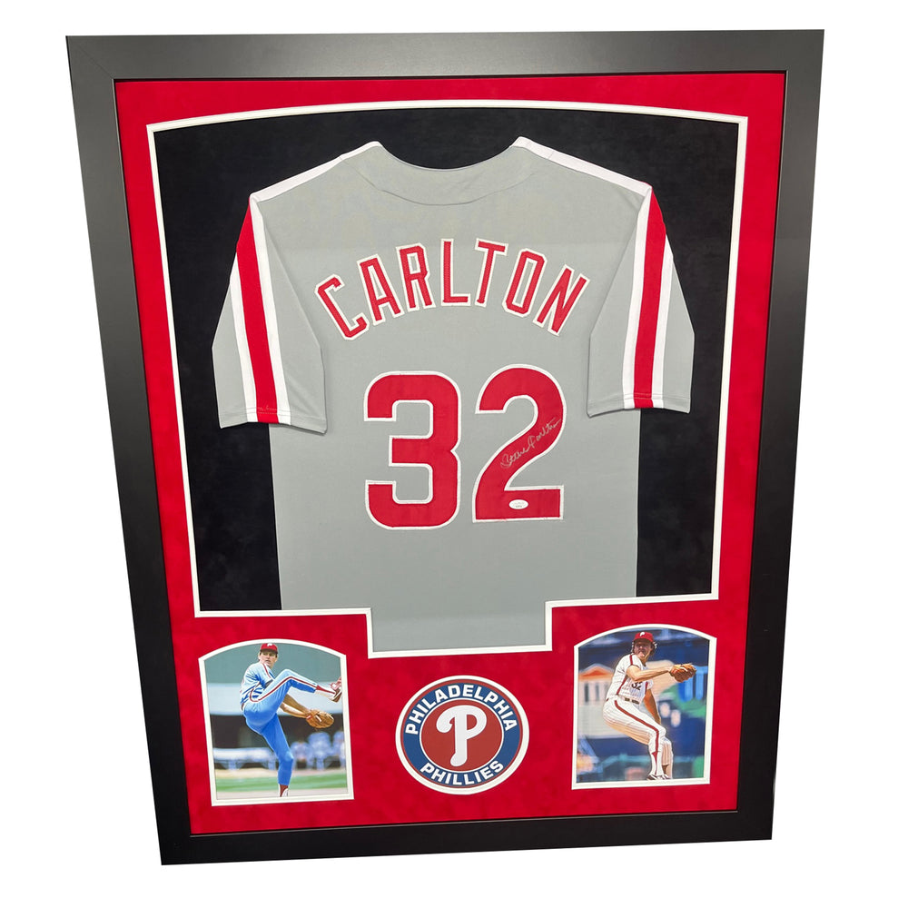 Steve Carlton Memorabilia, Autographed Steve Carlton Collectibles