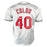 Bartolo Colon Signed Cleveland Grey Baseball Jersey (JSA)