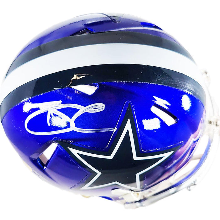 Brandin Cooks Signed Dallas Cowboys Throwback 1976 Speed Mini Football — RSA