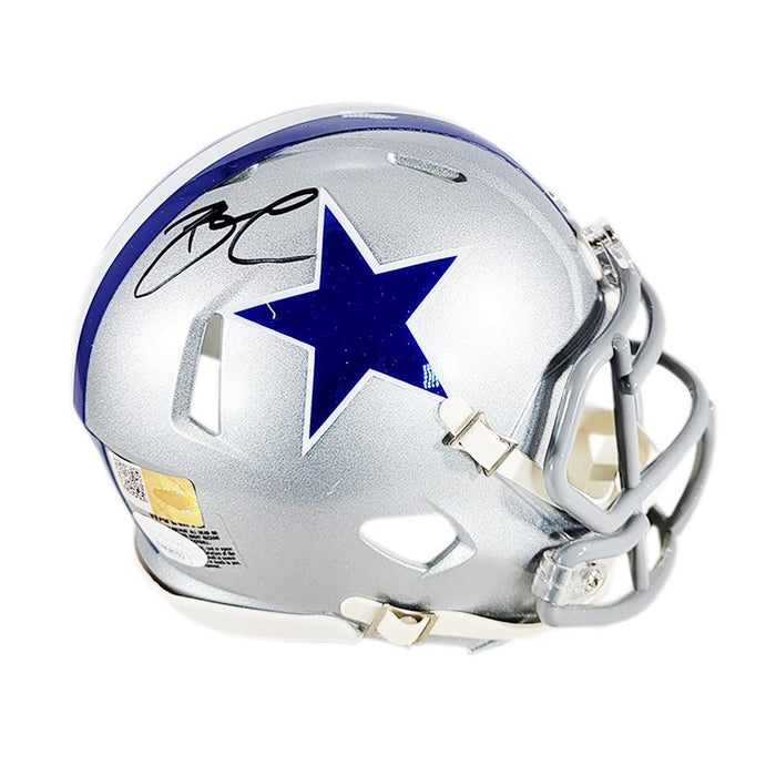 Brandin Cooks Signed Dallas Cowboys Throwback 1964-66 Speed Mini Footb — RSA