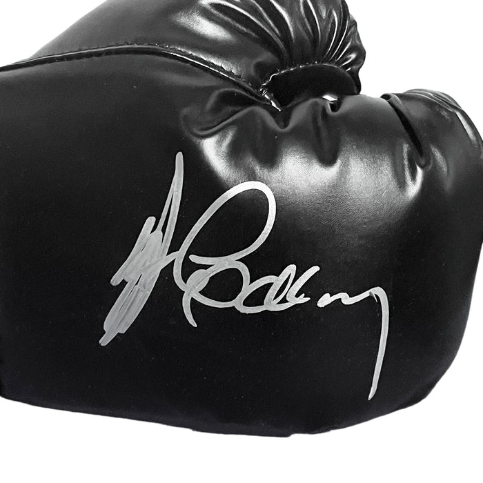 Gerry Cooney Signed Black Boxing (JSA)