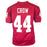 John David Crow Signed 57 Heisman Inscription Texas College Maroon Football Jersey (Beckett)