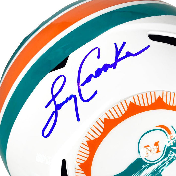 Larry Csonka Signed Full Size Miami Dolphin Helmet (JSA COA) 1972