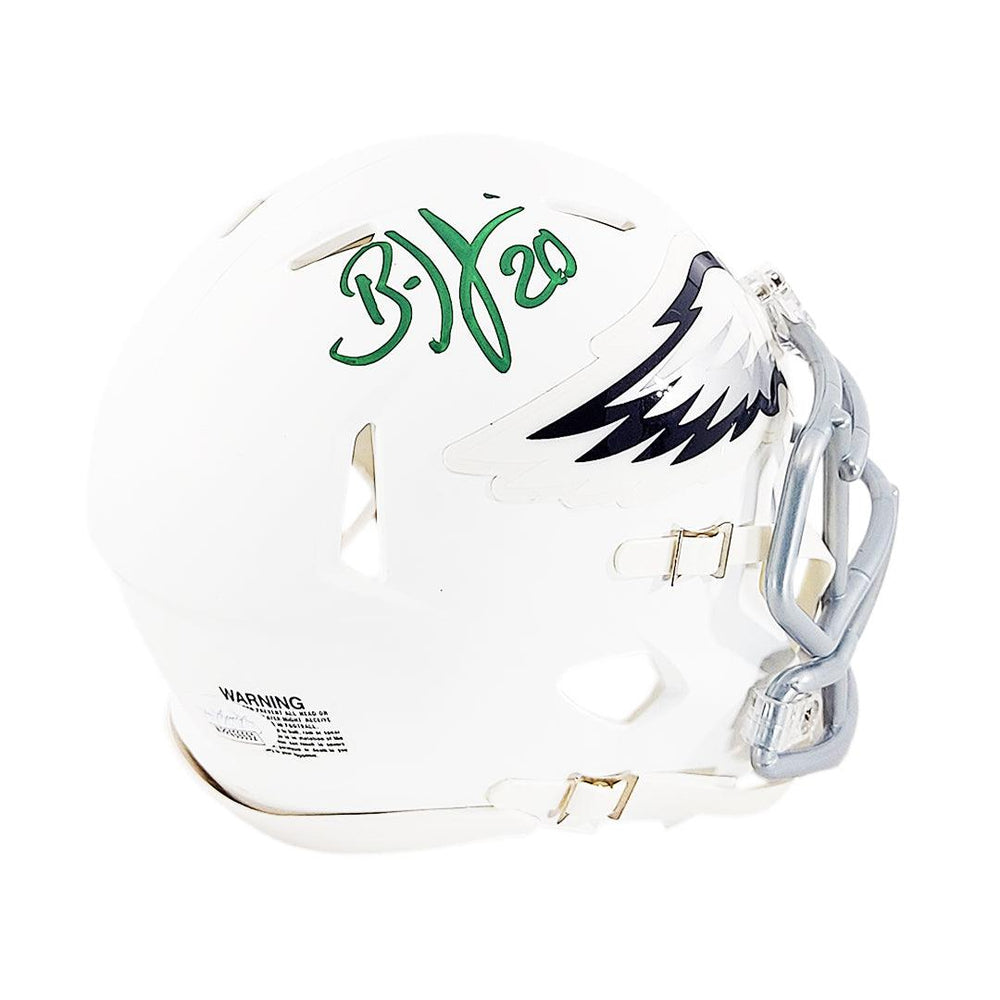 Brian Dawkins Signed Philadelphia Eagles Flat White Authentic