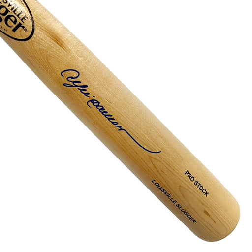 Andre Dawson Signed Louisville Slugger Official MLB Blonde Baseball Bat (Beckett)