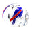 Stefon Diggs Signed Buffalo Bills Speed Full-Size Replica Football Helmet (Beckett) - RSA