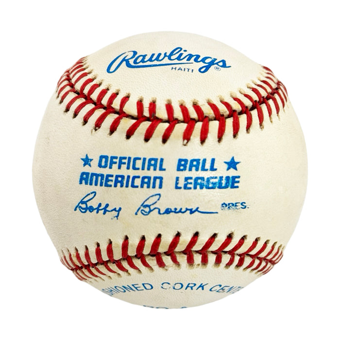 Joe DiMaggio Signed Rawlings Official American League Baseball (JSA)