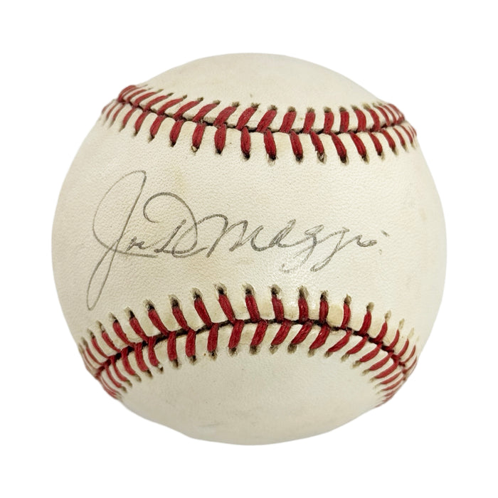 Joe DiMaggio Signed Rawlings Official American League Baseball (JSA)