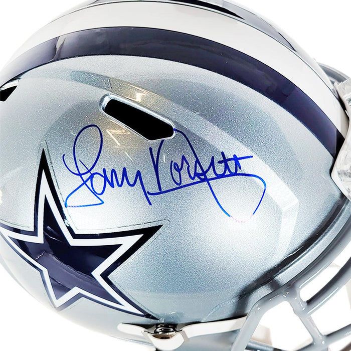 Tony Dorsett Signed Dallas Cowboys Speed Full-Size Football Helmet (Be — RSA