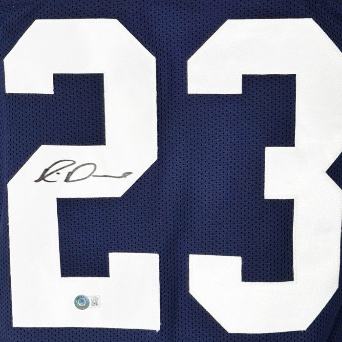 Rico Dowdle Signed Dallas Thanksgiving Football Jersey (Beckett)