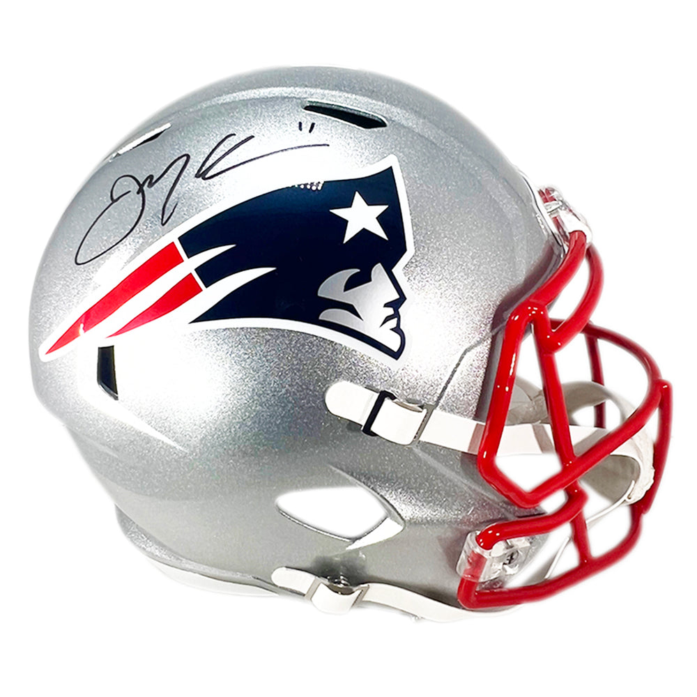 Julian Edelman Signed New England Patriots Speed Full-Size Replica Foo — RSA