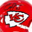 Clyde Edwards-Helaire Signed Kansas City Chiefs Speed Mini Football Helmet (Beckett)