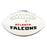 Kaden Elliss Signed John 3:16 Inscription Atlanta Falcons Official NFL Team Logo White Football (Beckett)