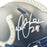 Marshall Faulk Signed Indianapolis Colts Salute to Service Mini Football Helmet (Beckett)