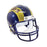 Marshall Faulk Signed St. Louis Rams Mini Football Helmet (JSA) - RSA