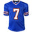 Doug Flutie Signed Buffalo Blue Football Jersey (Beckett)