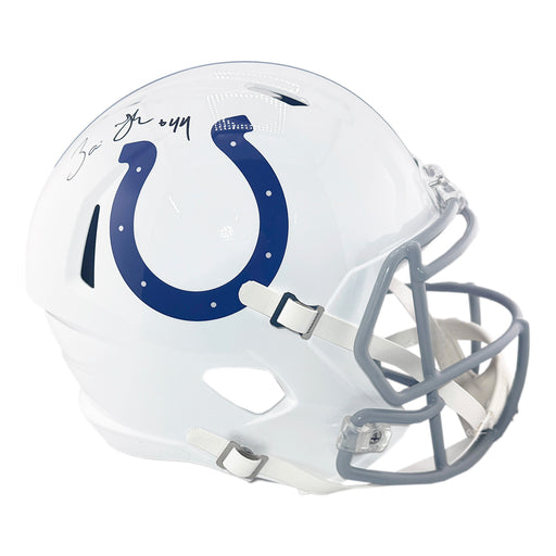 Zaire Franklin Signed Indianapolis Colts Speed Full-Size Replica Football Helmet (Beckett)