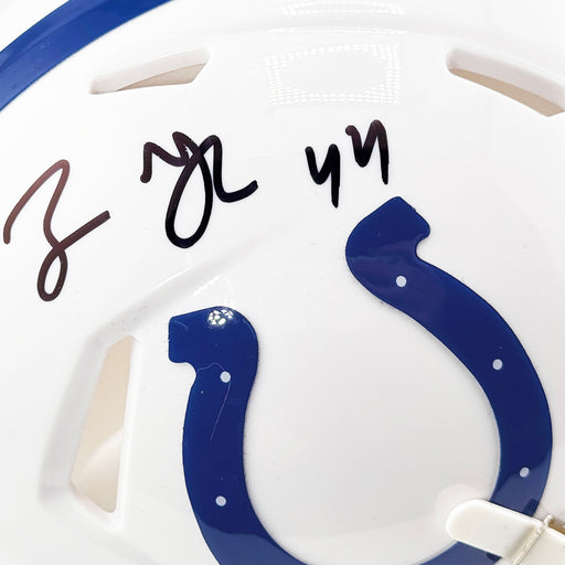 Zaire Franklin Signed Indianapolis Colts Speed Mini Football Helmet (Beckett)