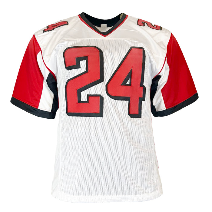 Devonta Freeman Signed Atlanta White Football Jersey (Beckett)