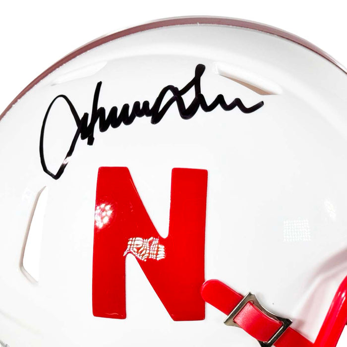 Irving Fryar Signed Nebraska Cornhuskers Speed Mini Football Helmet (Beckett)