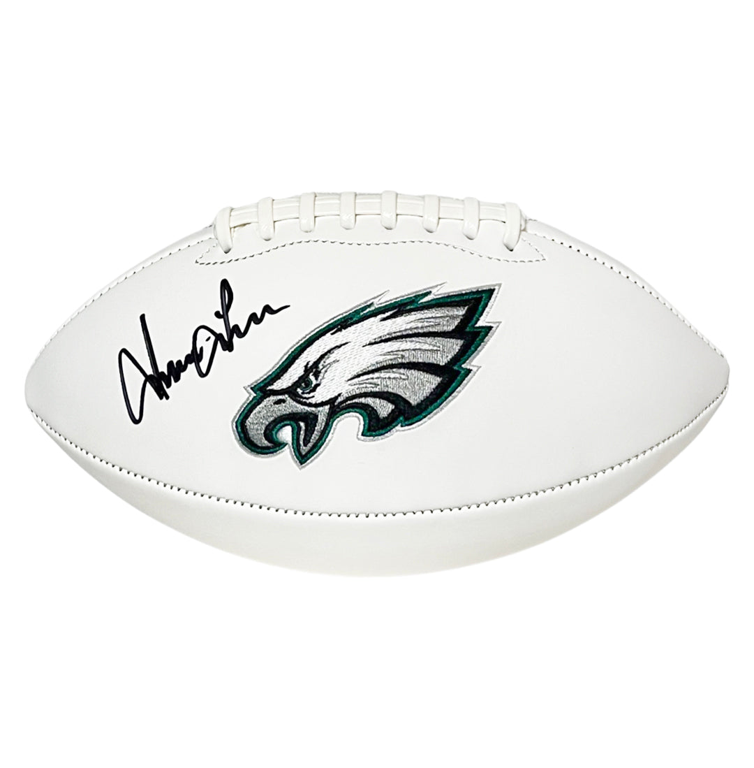 Irving Fryar Signed Philadelphia Eagles Official NFL Team Logo White F ...