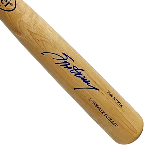 Steve Garvey Signed Louisville Slugger Official MLB Blonde Baseball Bat (Beckett)