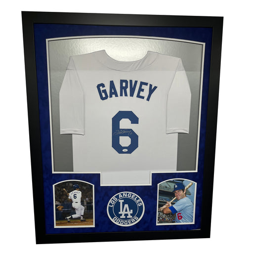 Steve Garvey Signed Los Angeles Grey Baseball Jersey (Beckett)