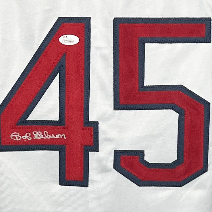 Bob Gibson Signed St Louis White Baseball Jersey (JSA)