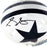 Stephon Gilmore Signed Dallas Cowboys Throwback 1960-63 Speed Mini Football Helmet (JSA) - RSA