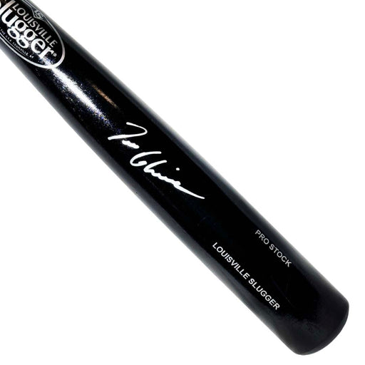 Tom Glavine Signed Louisville Slugger Official MLB Black Baseball Bat (JSA)