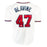 Tom Glavine Signed Atlanta White Baseball Jersey Black Ink (JSA)