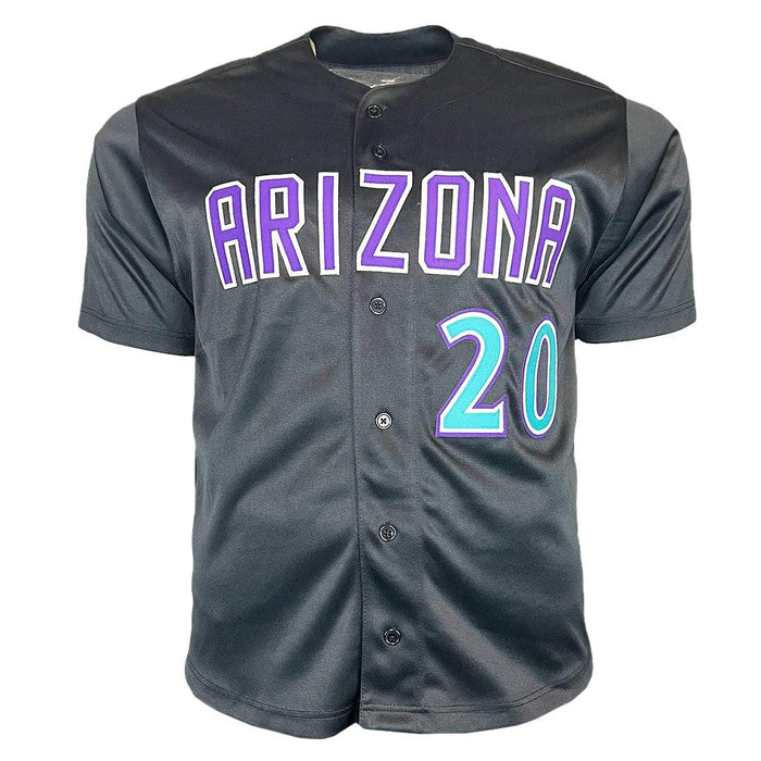 Luis Gonzalez Signed Arizona Black Baseball Jersey (JSA) — RSA