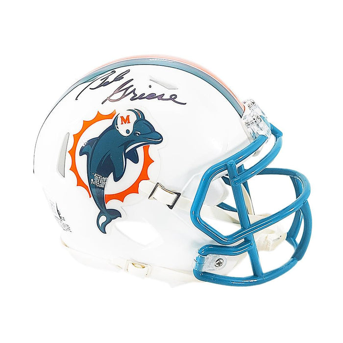 Bob Griese Autographed Miami Dolphins Eclipse Black Full Size Replica Speed  Helmet Beckett BAS QR Stock #194063 - Mill Creek Sports