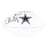 Charles Haley Signed Dallas Cowboys Official NFL Team Logo White Football (JSA) - RSA